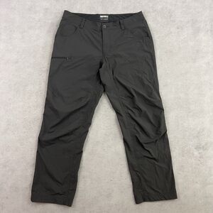 Marmot Nylon Pants Mens Size 34x30 Gray Arch Rock Performance Lightweight Hiking